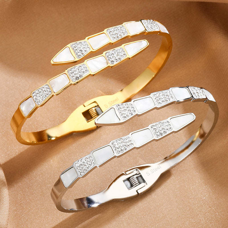 Wholesale Titanium Steel Snake Bracelet